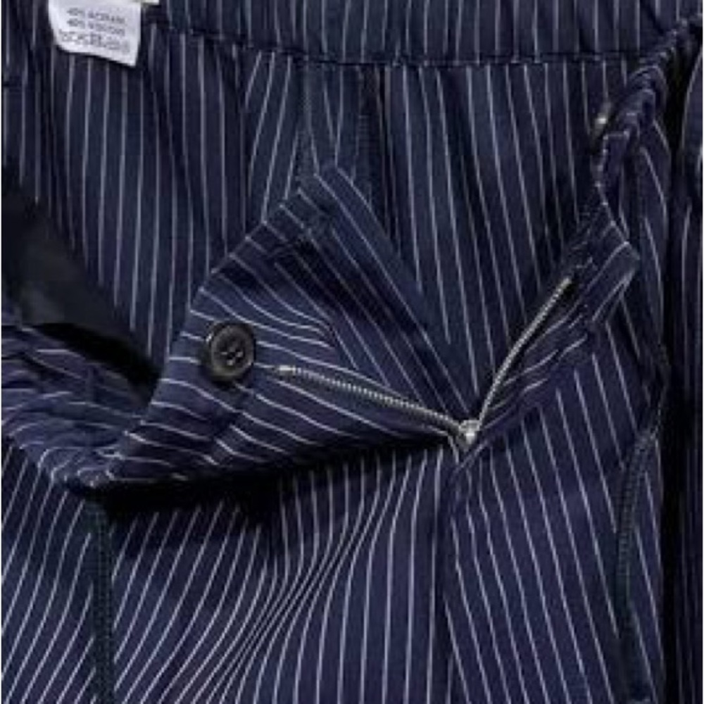 Dries Van Noten Navy Pinstriped Suit - Picture 13 of 13
